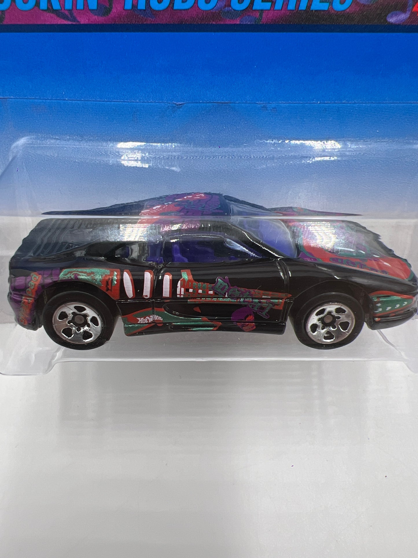 1997 Hot Wheels Rockin Rods Series #570 Ferrari 355 Black