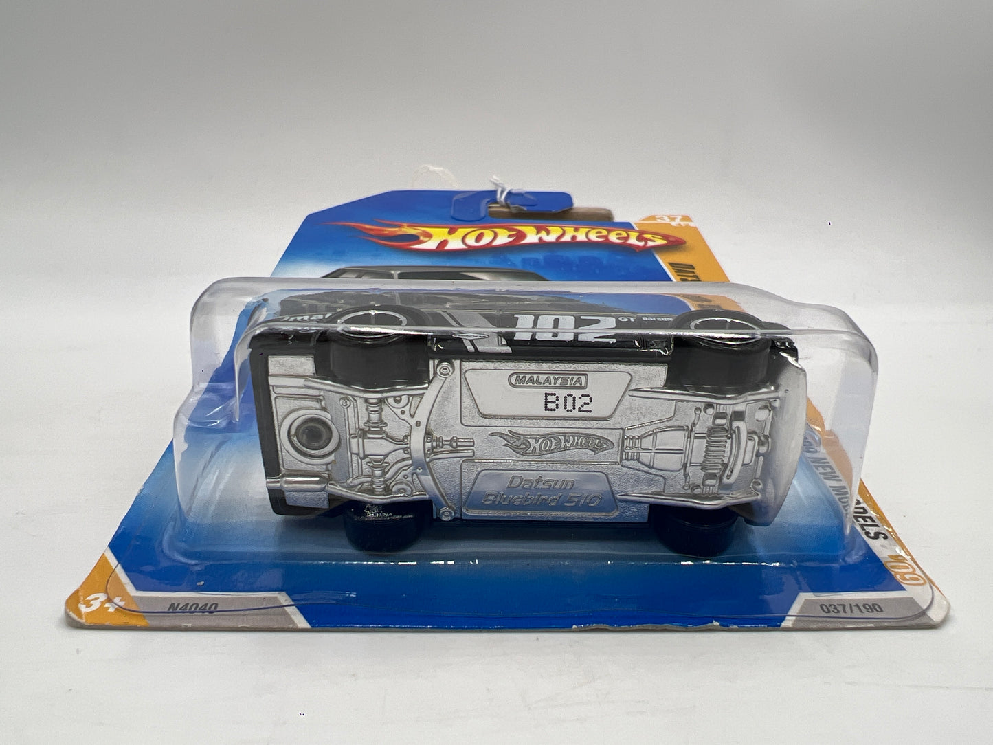 2009 Hot Wheels New Models #37 Datsun Bluebird 510 Black SR