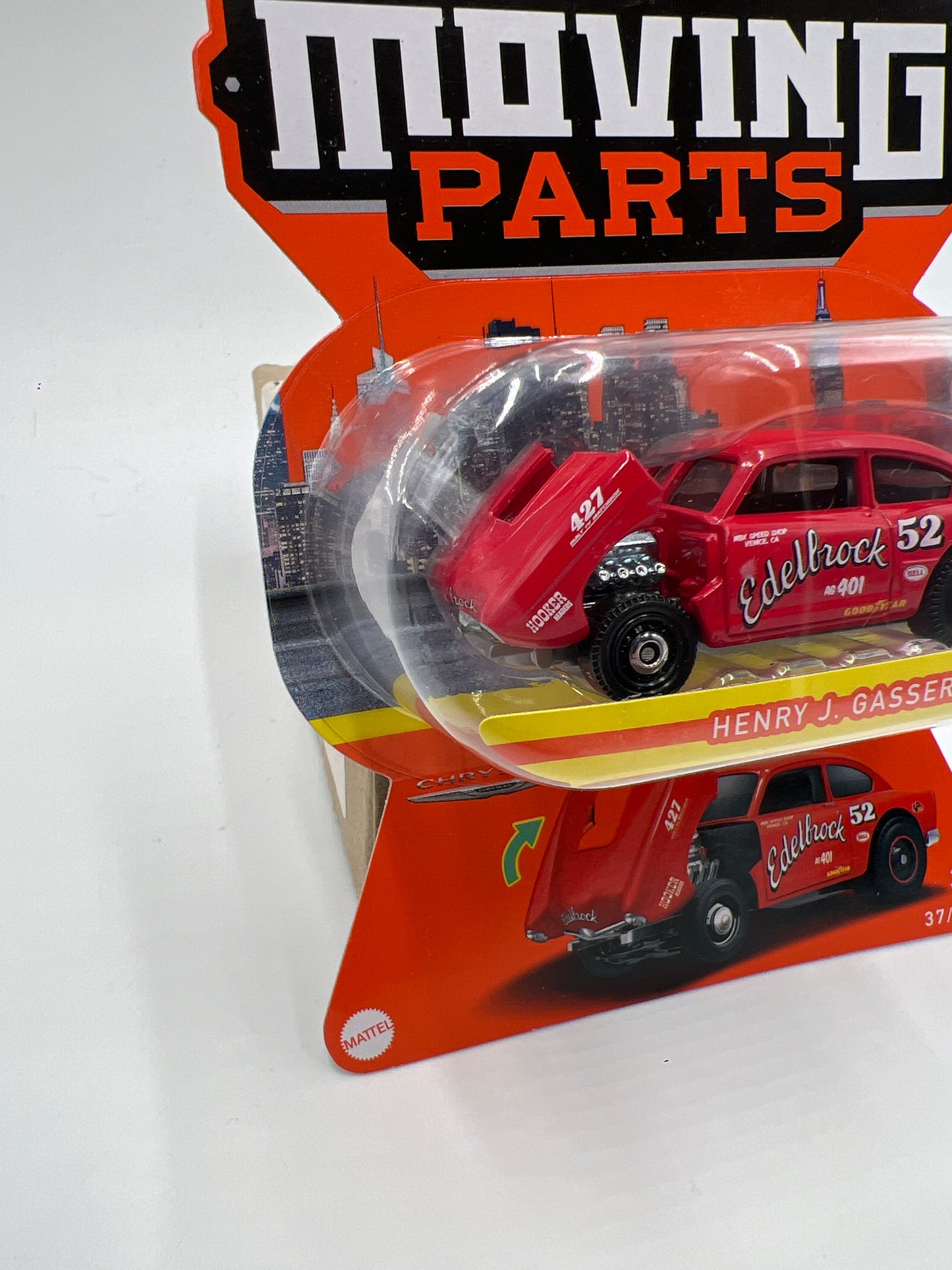 Matchbox Moving Parts #37 Henry J Gasser Edelbrock Red