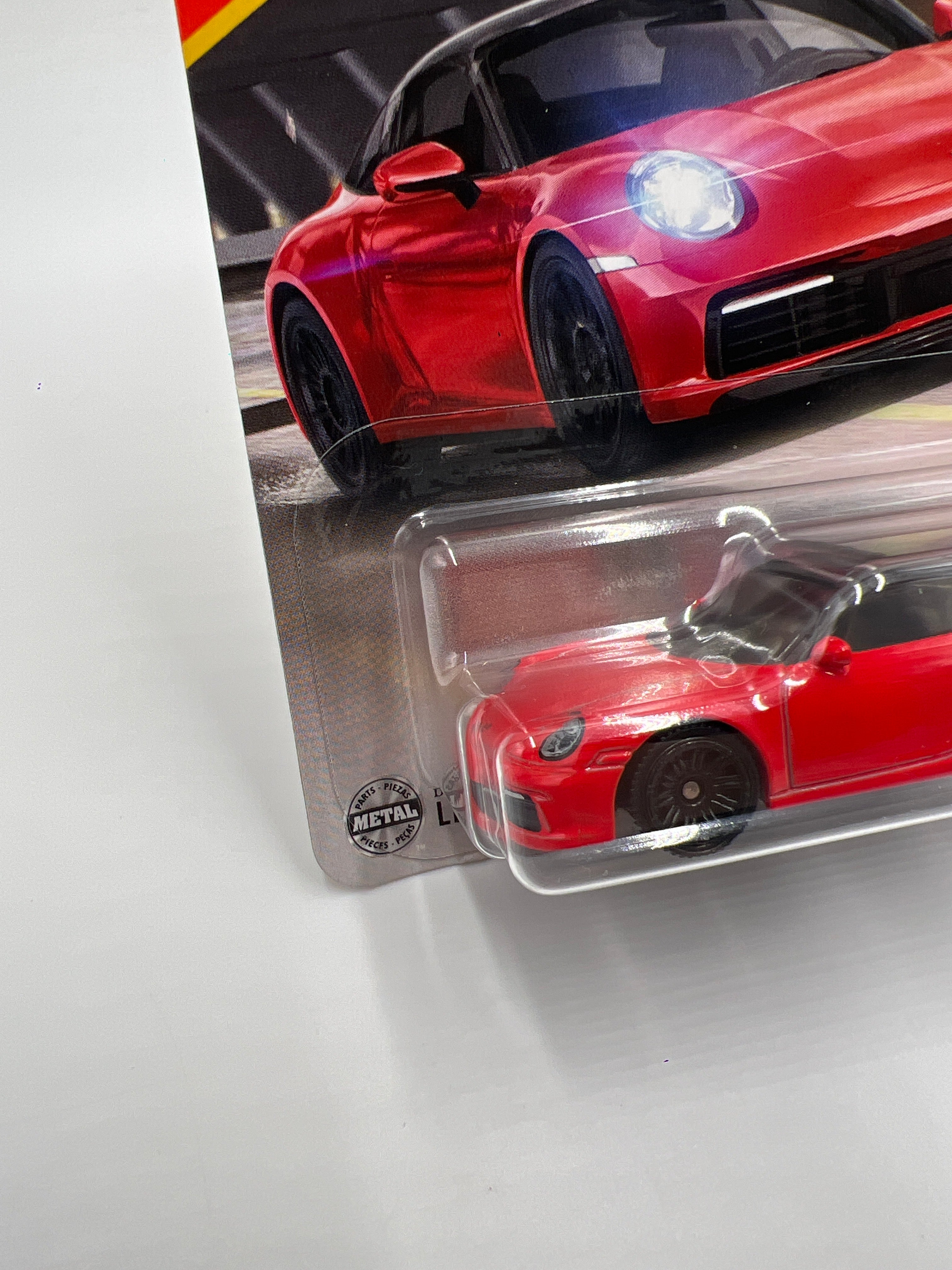 2025 Matchbox #34 Porsche 911 Targa Red 216J – carolinasdiecast