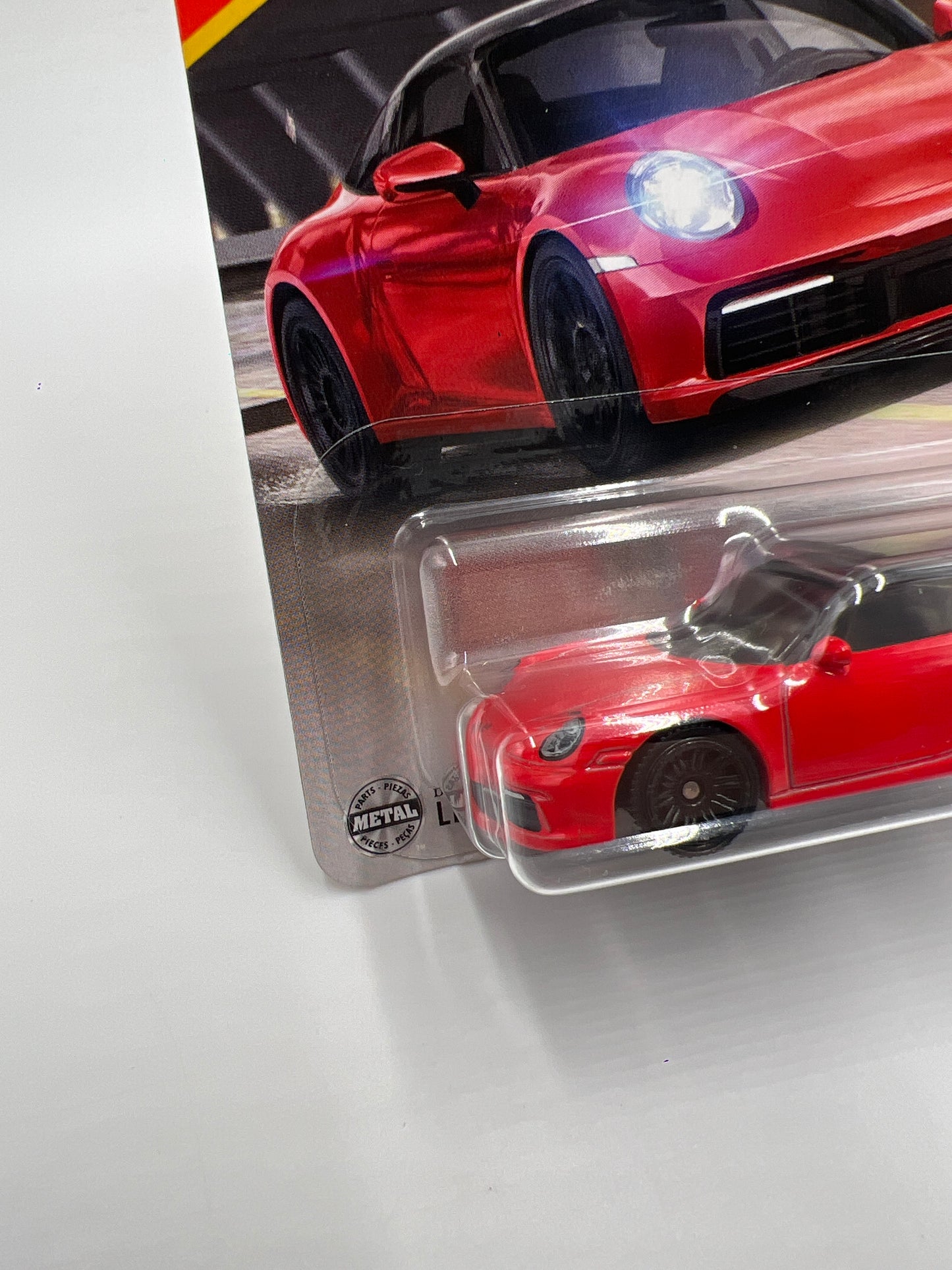 2025 Matchbox #34 Porsche 911 Targa Red 216J