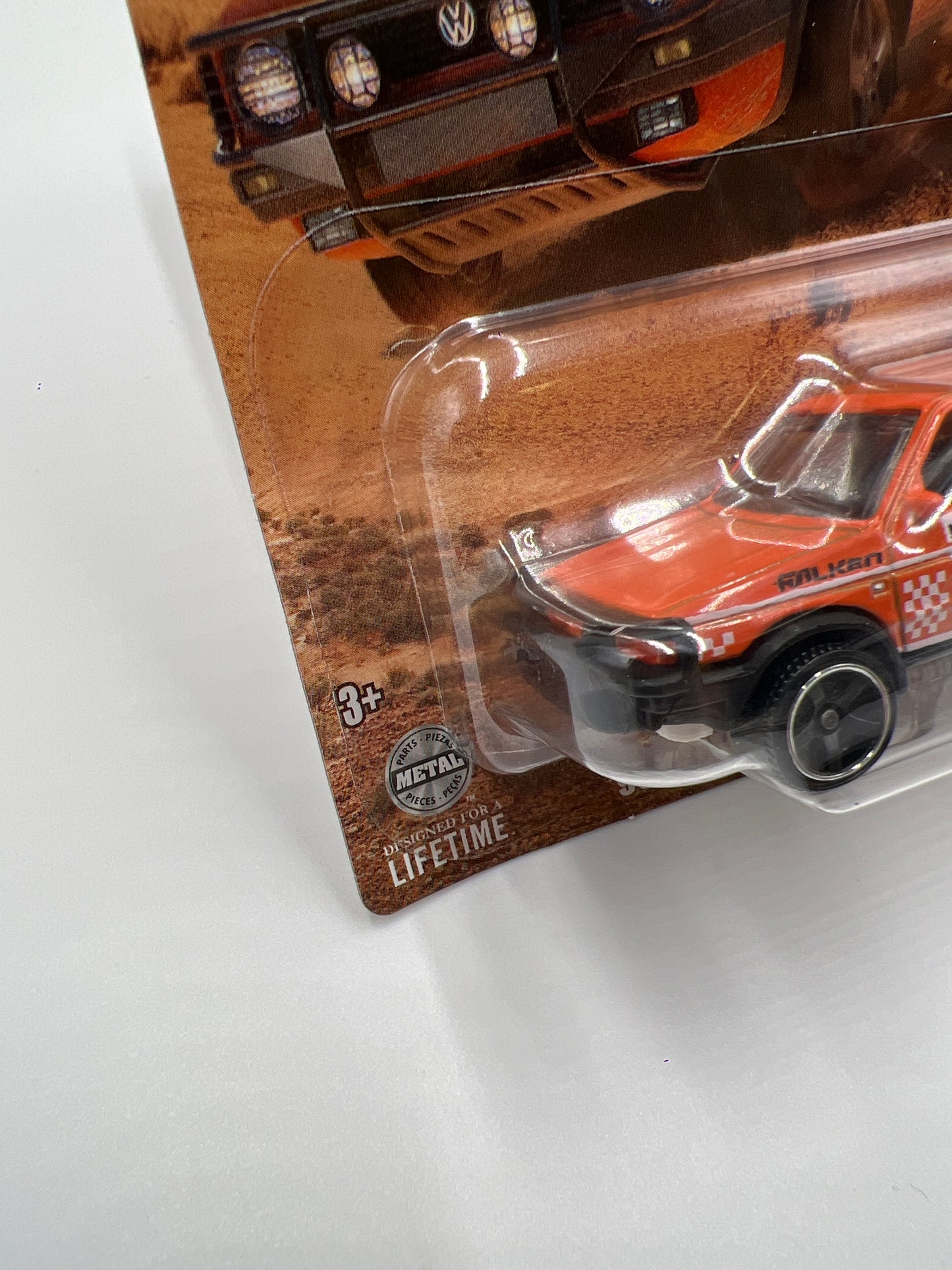 2024 Matchbox Off Road Rally #3 90 Volkswagen Golf Country Orange 161K