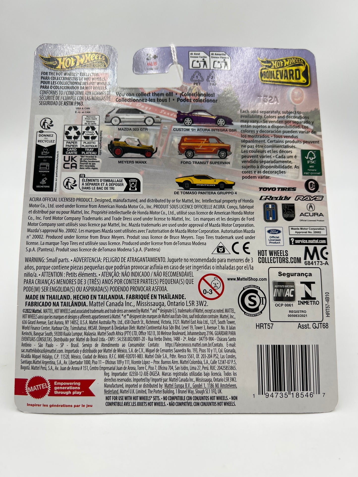 2024 Hot Wheels Boulevard #108 Meyers Manx Gold 261F