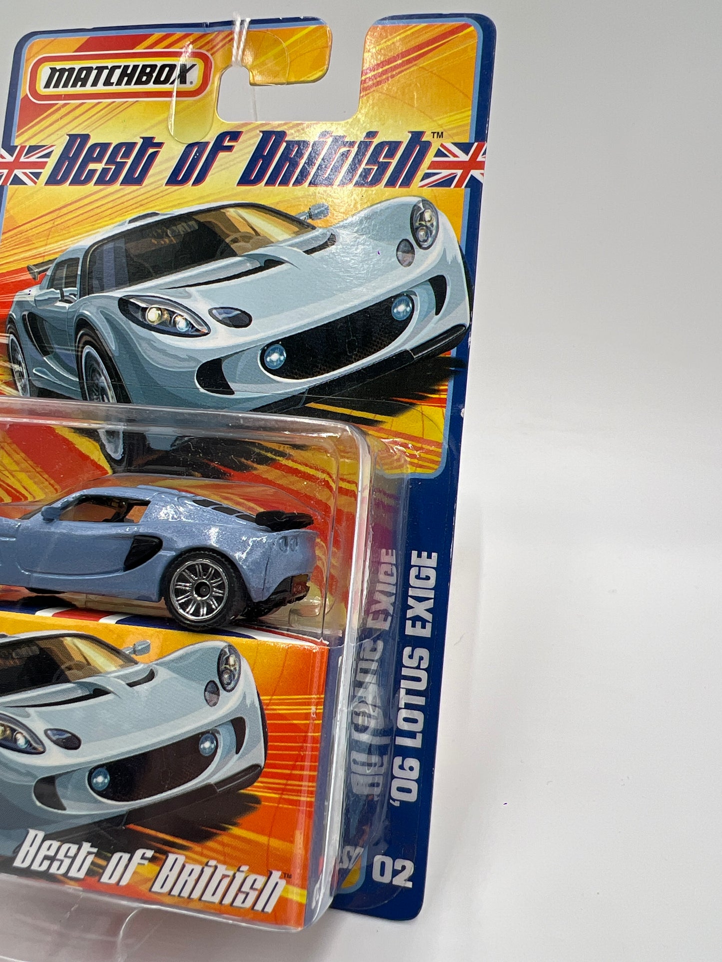 Matchbox Best Of British #2 06 Lotus Exige Light Blue 168G