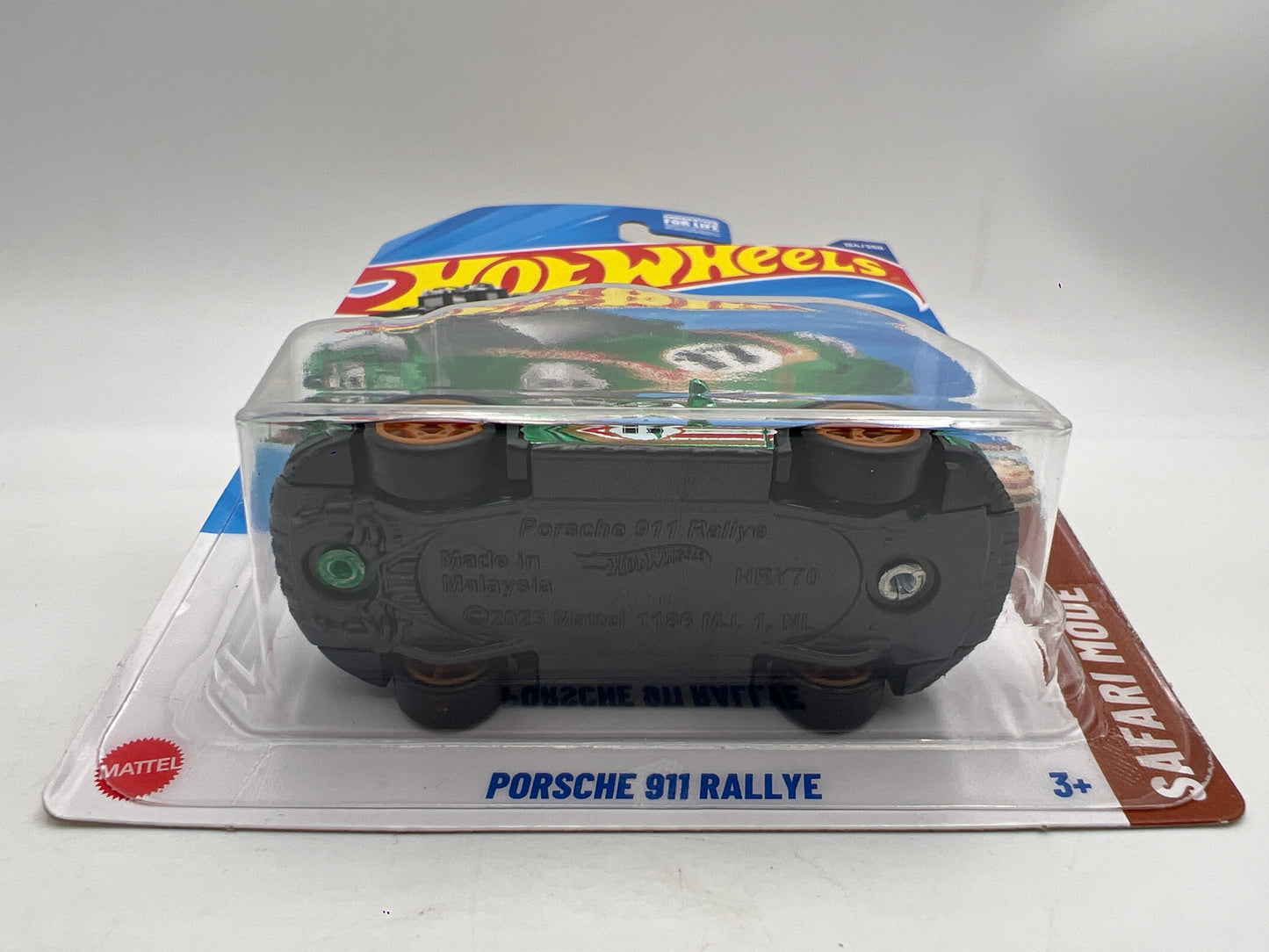 2025 Hot Wheels Super Treasure Hunt #154 Porsche 911 Rallye Green W/Protector