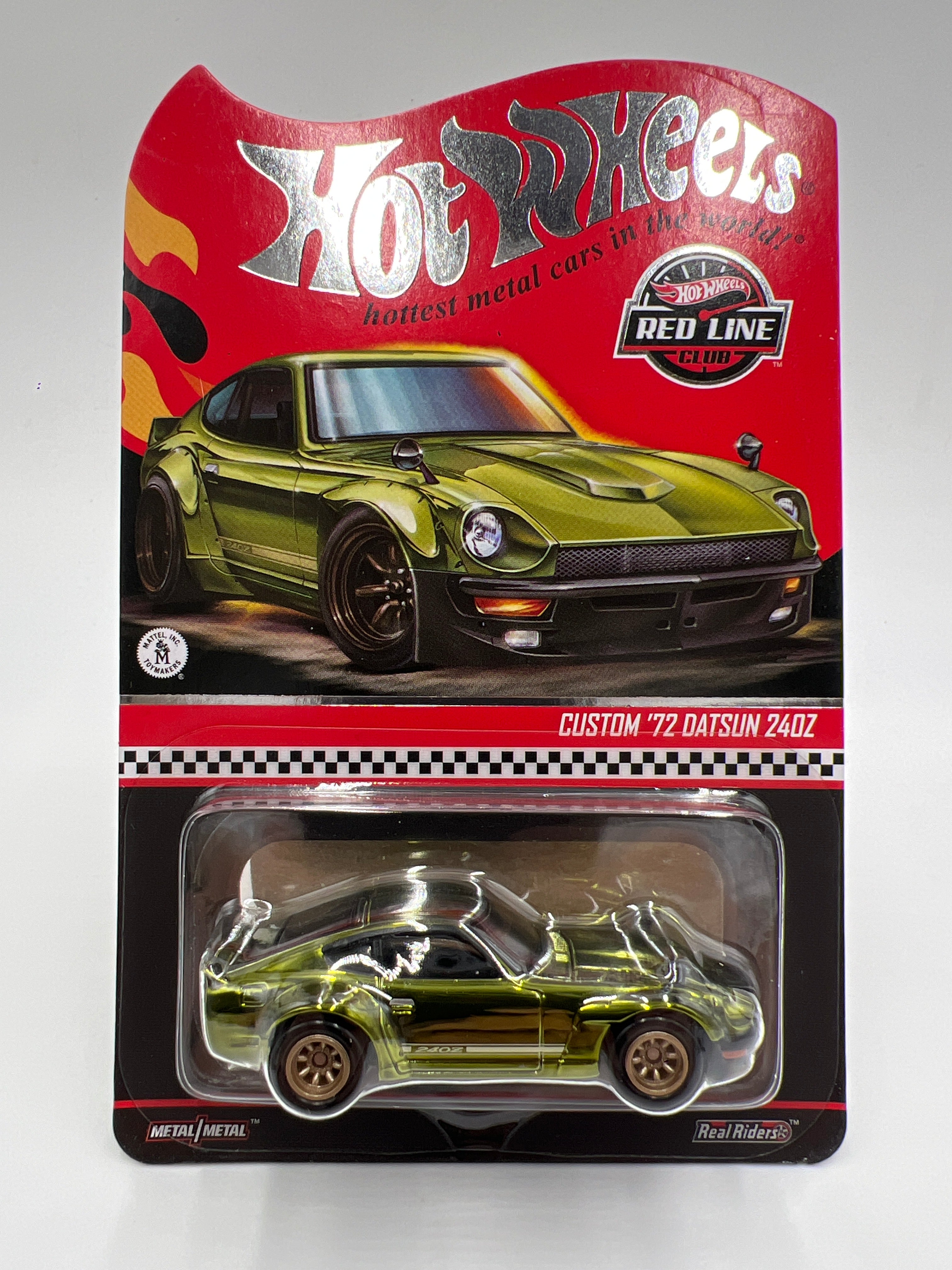 2025 Hot Wheels RLC Exclusive Custom 72 Datsun 240Z Green W