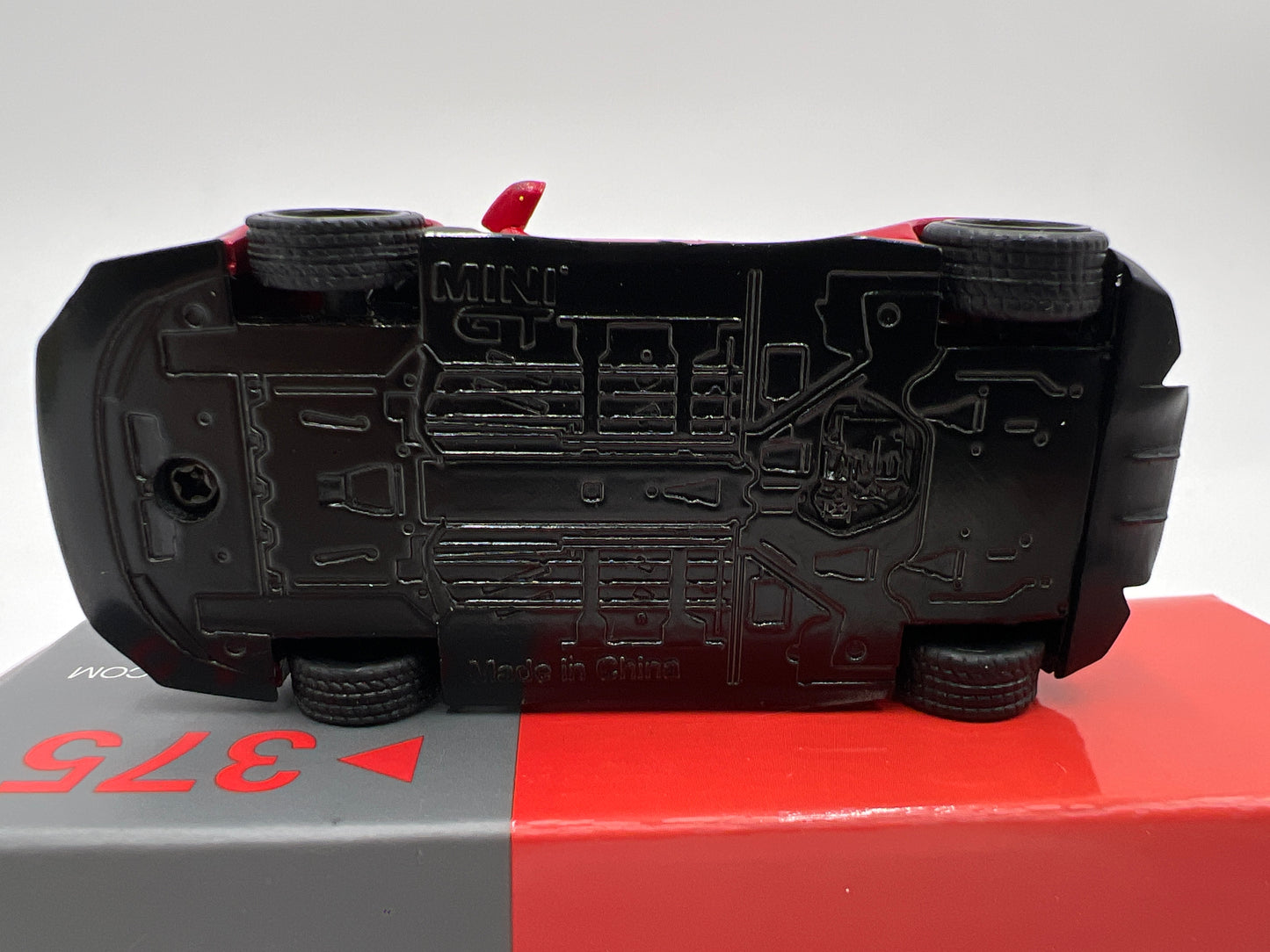 Mini GT Mijo Exclusives #375 LB Works Lamborghini Huracan Red