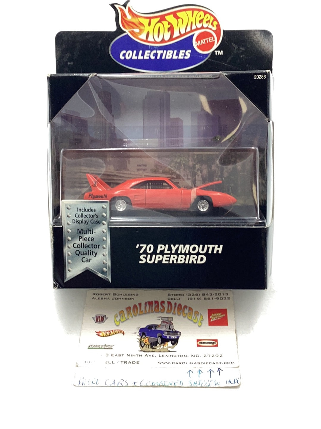 Hot Wheels Collectibles #8196 70 Plymouth Superbird