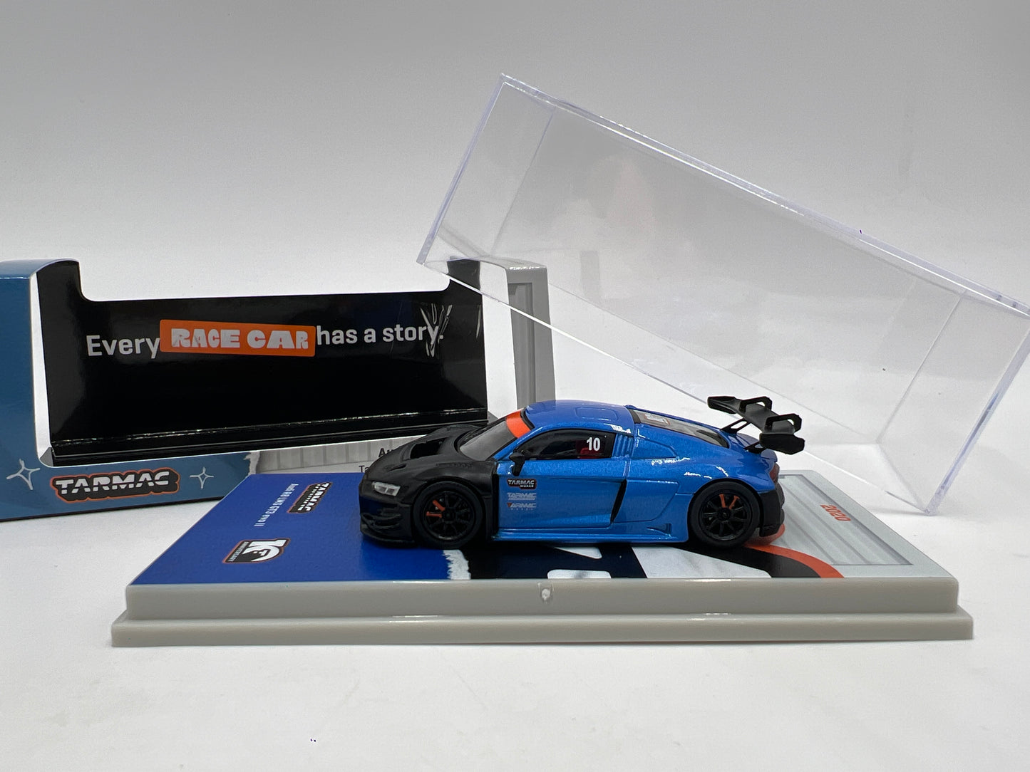 Tarmac Works 10th Anniversary Audi R8 LMS GT3 Evo II Blue/Black