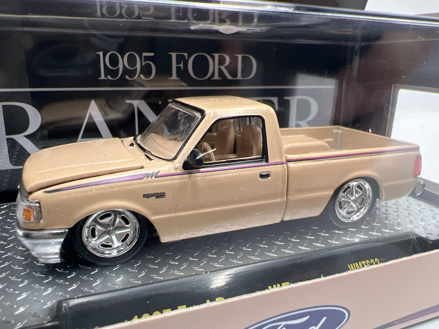2026 M2 Machines WMTS22 Walmart Exclusive OBS 1995 Ford Ranger XLT Tan