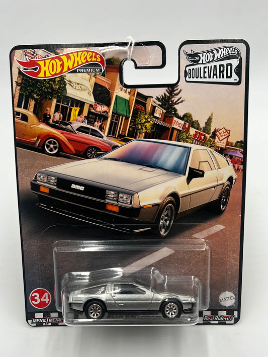 Hot Wheels Premium Boulevard #34 DMC Delorean 260A