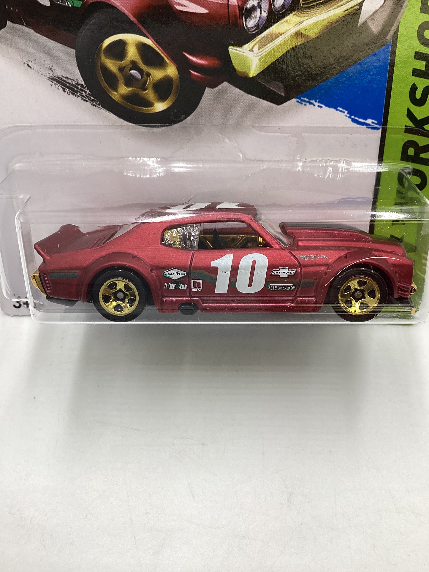 2015 Hot Wheels Workshop #194 70 Chevy Chevelle Satin Red 11H