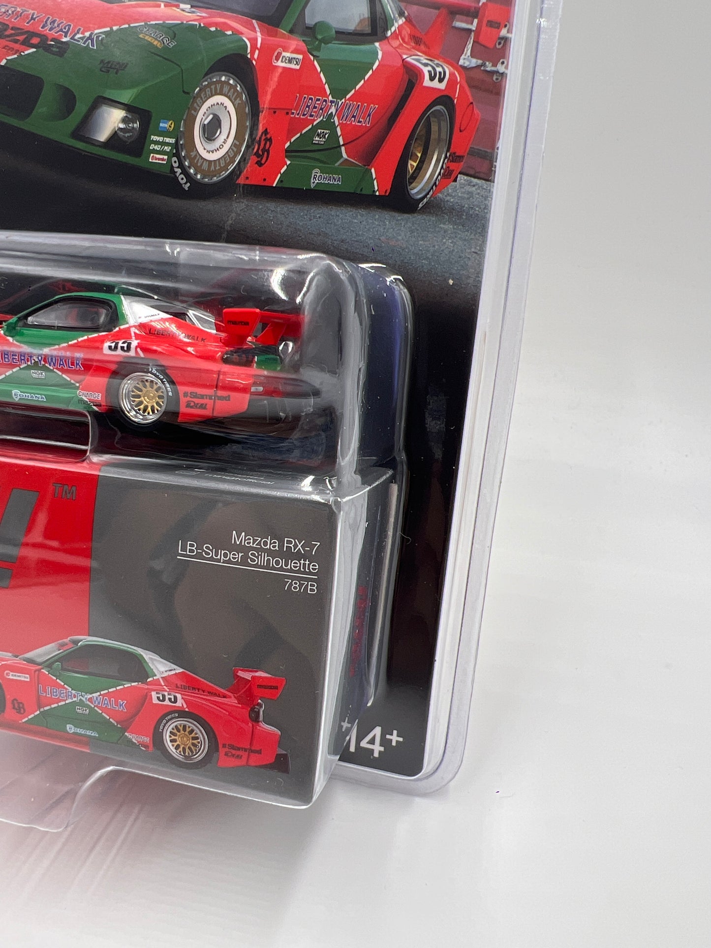 Mini GT #990 Mazda RX-7 LB-Super Silhouette 787B