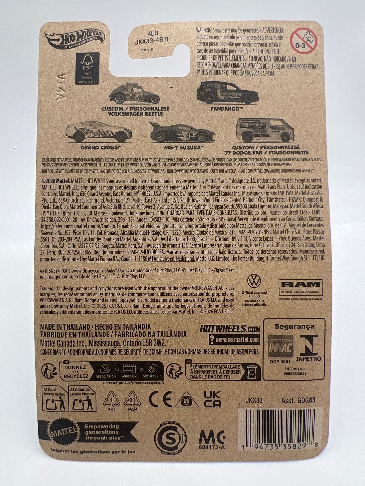 2026 Hot Wheels Silver Series Toy Story 5 #4 Jessie MS-T Suzuka