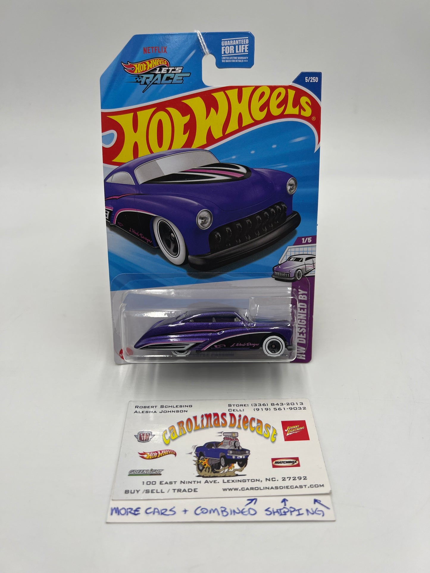 2025 Hot Wheels B Case Designed By #5 Purple Passion Purple 50C