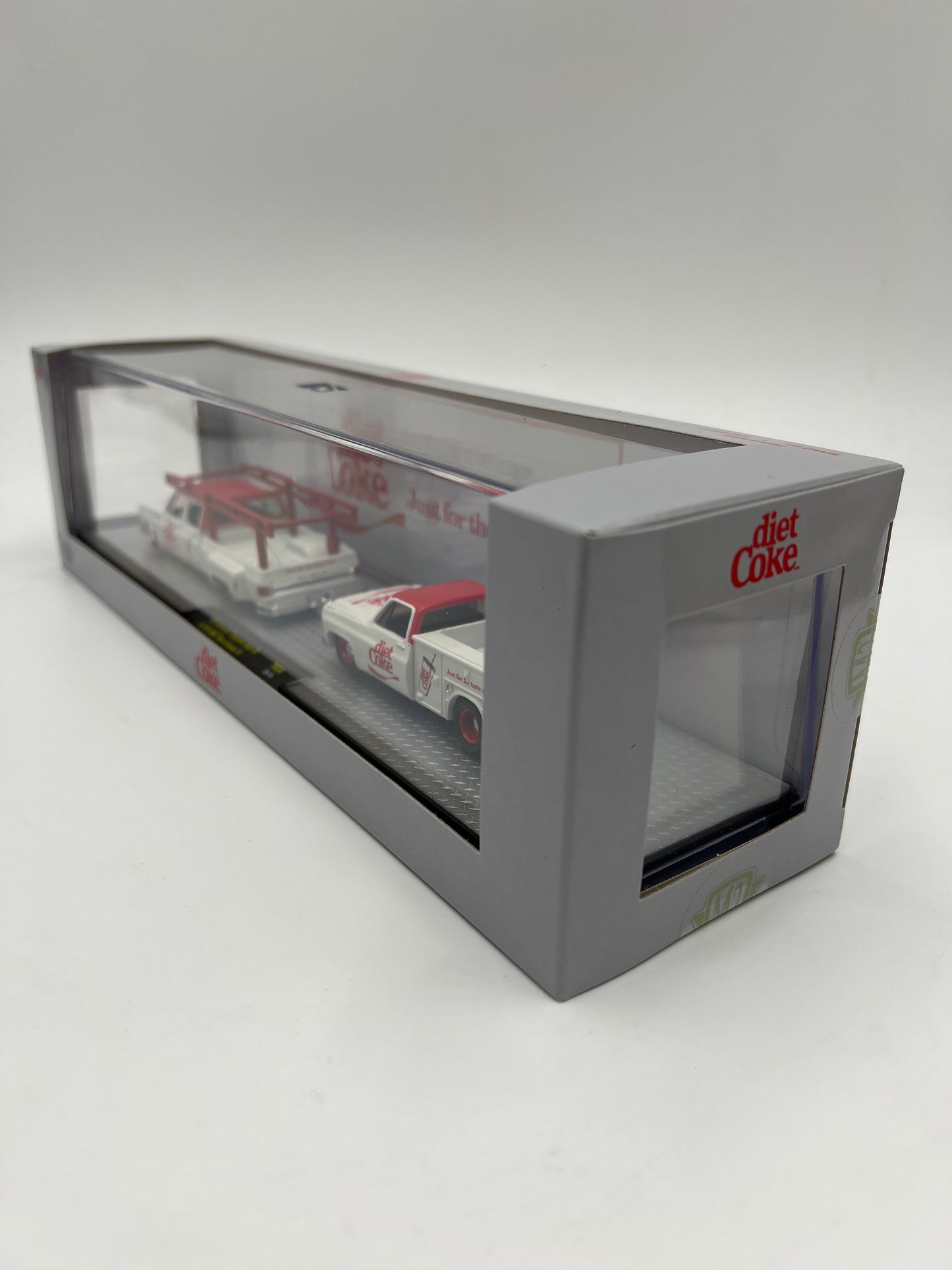 M2 Machines Auto Haulers Diet Coke 1973 Chevrolet Cheyenne Super 30 & 1975 GMC Sierra Grande 15 TW34