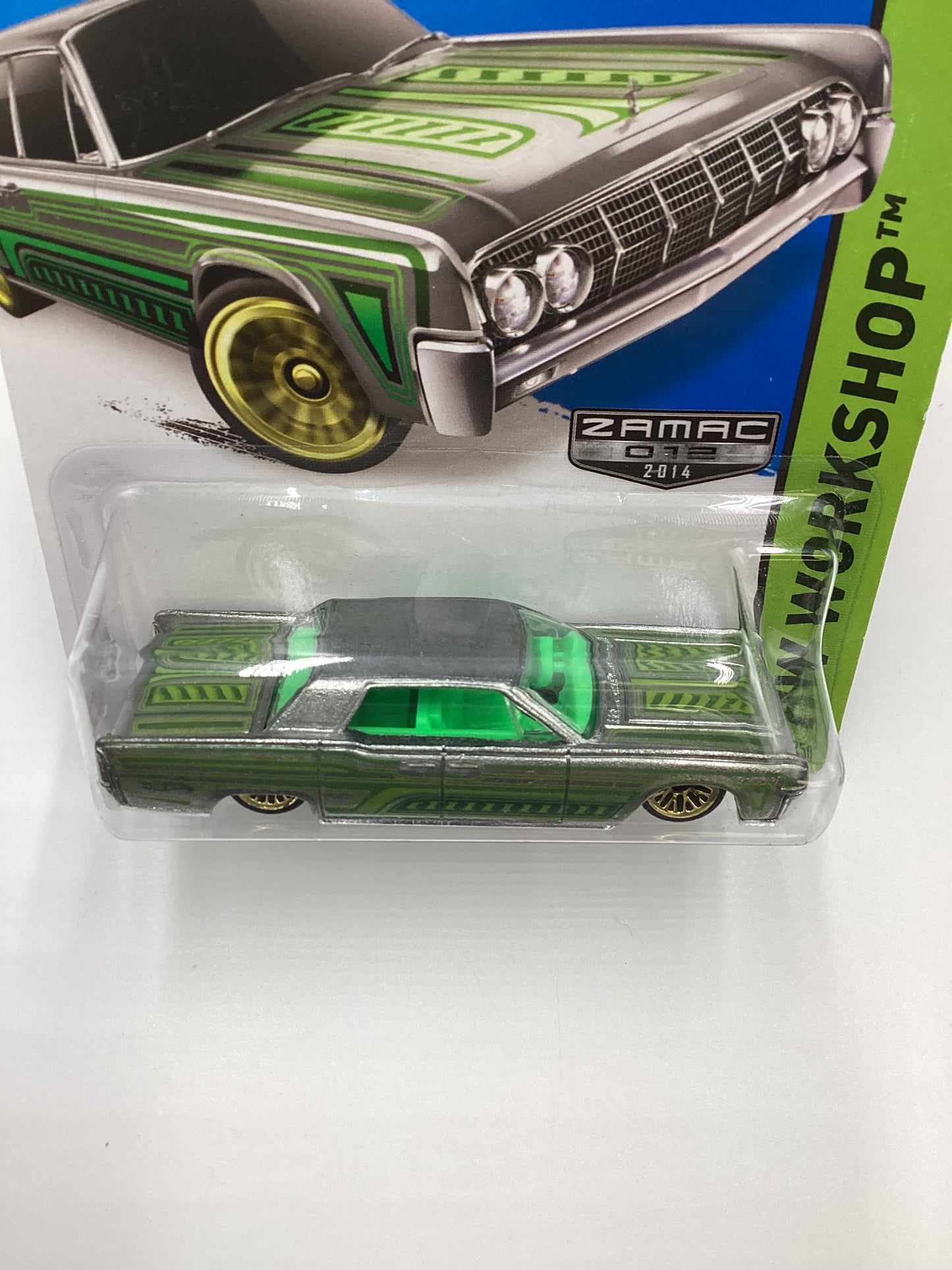2014 Hot Wheels Zamac 012 #208 64 Lincoln Continental Walmart Exclusive 143B