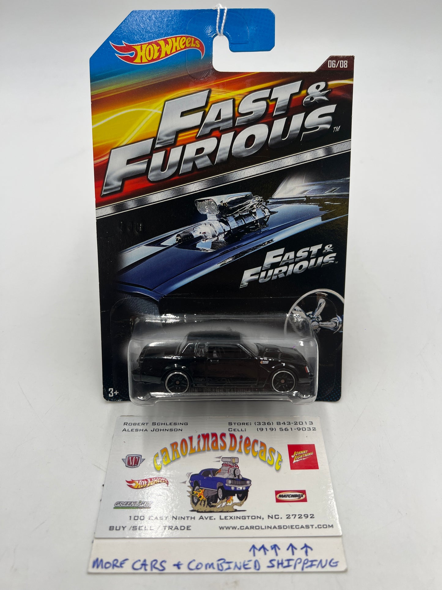 2014 Hot Wheels Fast and Furious #6 Buick Grand National 72H