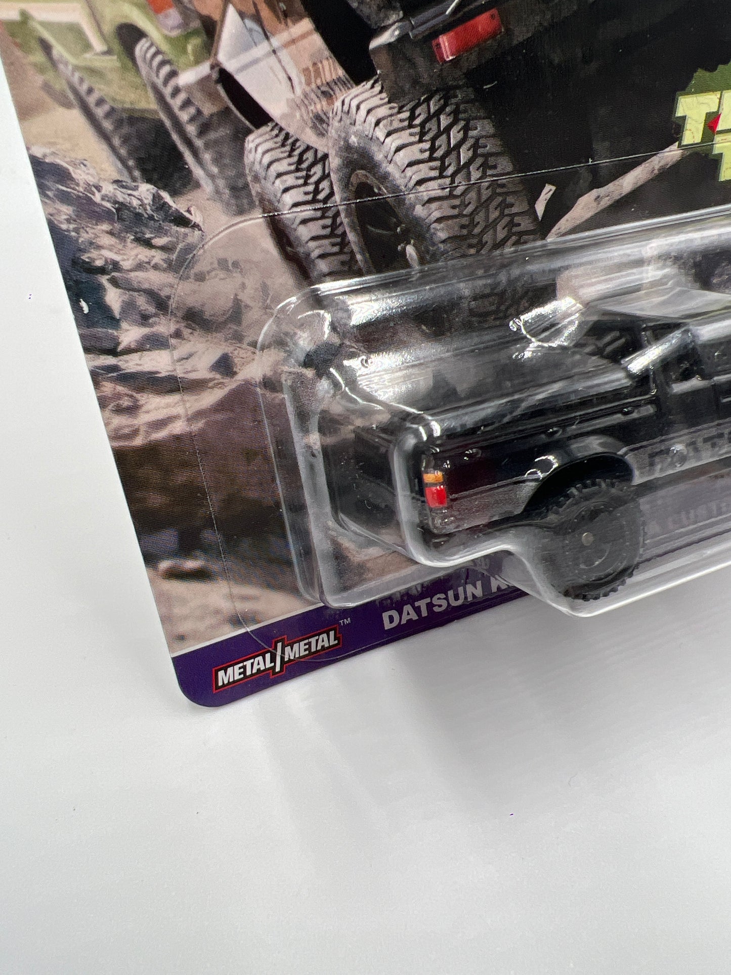 2024 Hot Wheels Car Culture Terra Trek #0 Chase Datsun King Cab Baja Custom Black W/Protector