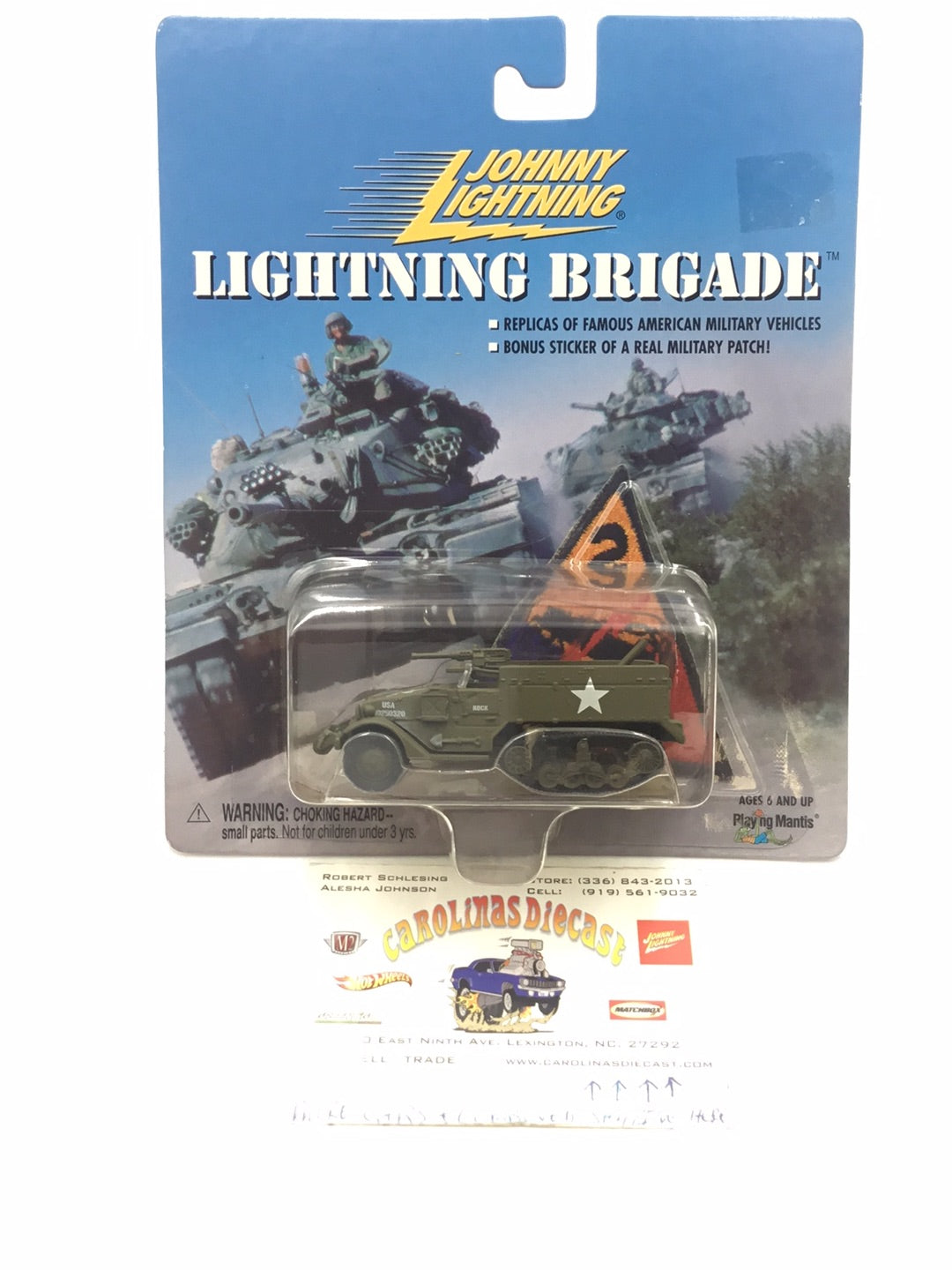 Johnny lightning Lightning Brigade WWII M-16 Anti Aircraft Half Track TT5