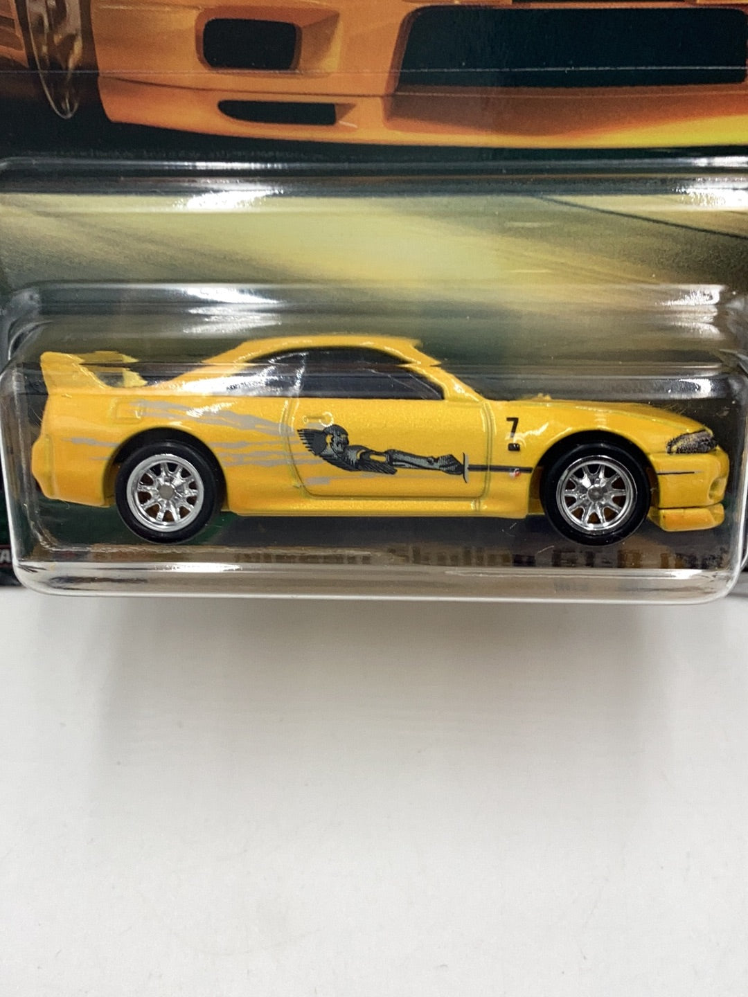 Hot wheels premium fast and furious Original Fast Nissan skyline GT-R bcnr33 5/5 with protector