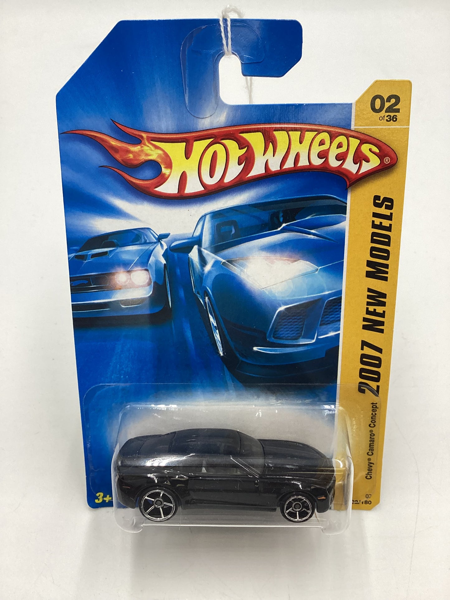 2007 Hot Wheels New Models #2 Chevy Camaro Concept Black 2C