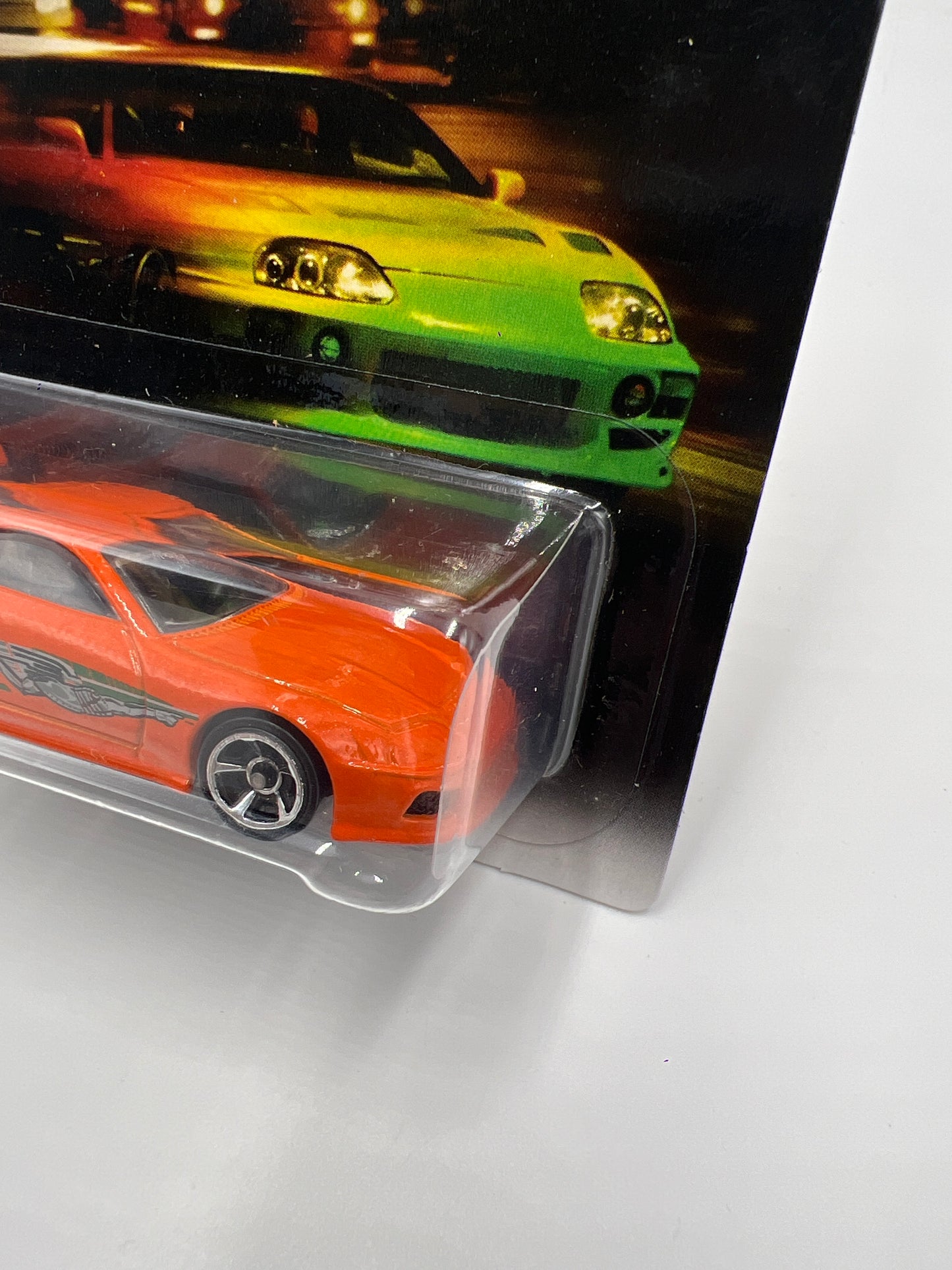 2016 Hot Wheels Fast & Furious #1 94 Toyota Supra Orange W/Protector
