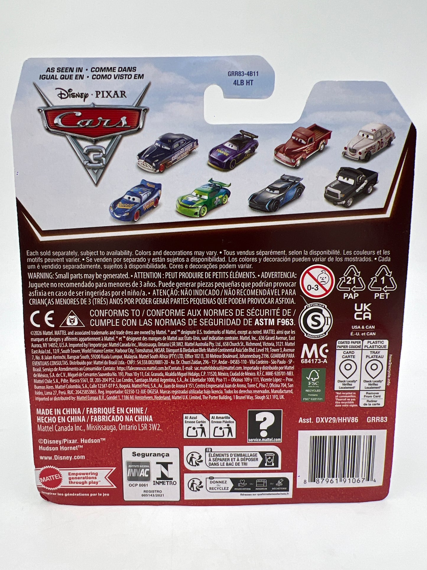 2026 Disney Pixar Cars 20 Years Clutch Aid Racing Tractor