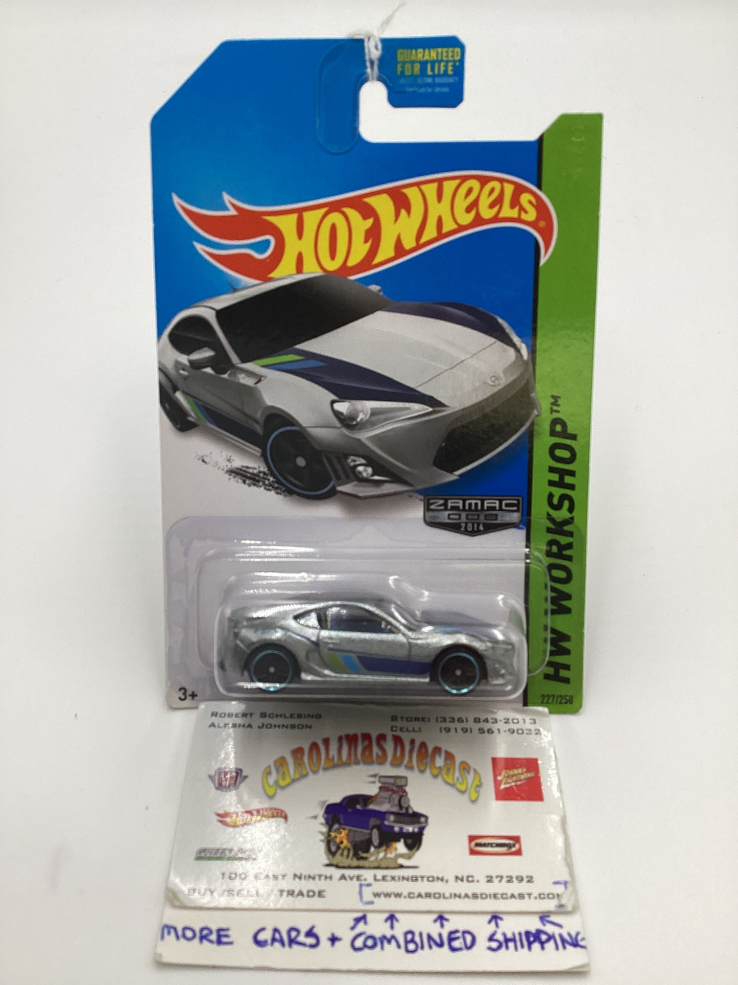 2014 Hot Wheels Zamac 008 #227 Scion FR-S 143B