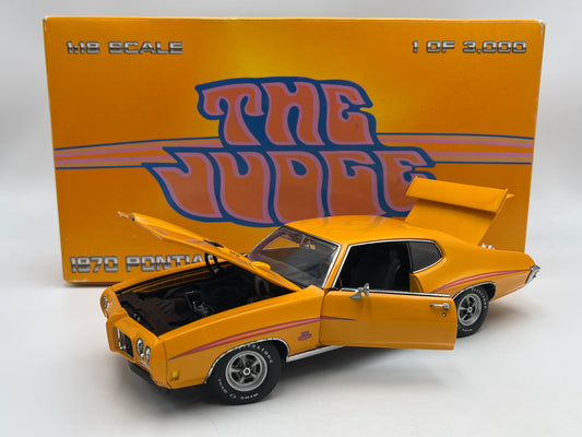 GMP 1/18 Scale 1/3000 1970 Pontiac GTO Judge Orange W/Box