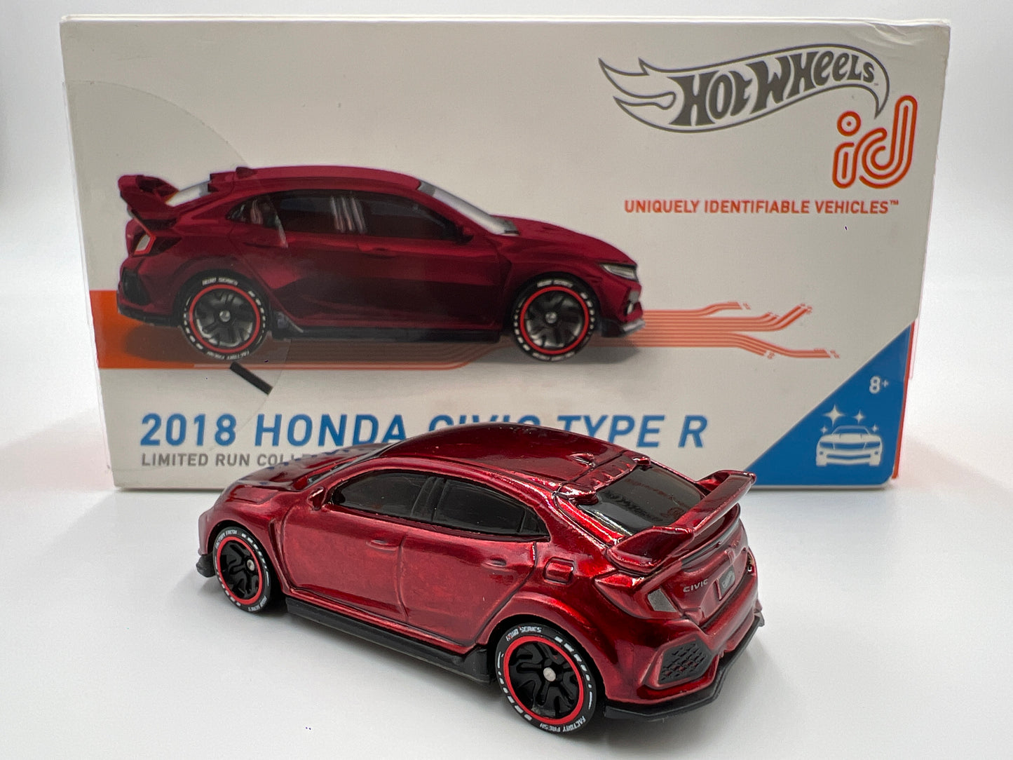 Hot Wheels iD Factory Fresh Series 2 #4 2018 Honda Civic Type R Red Opened