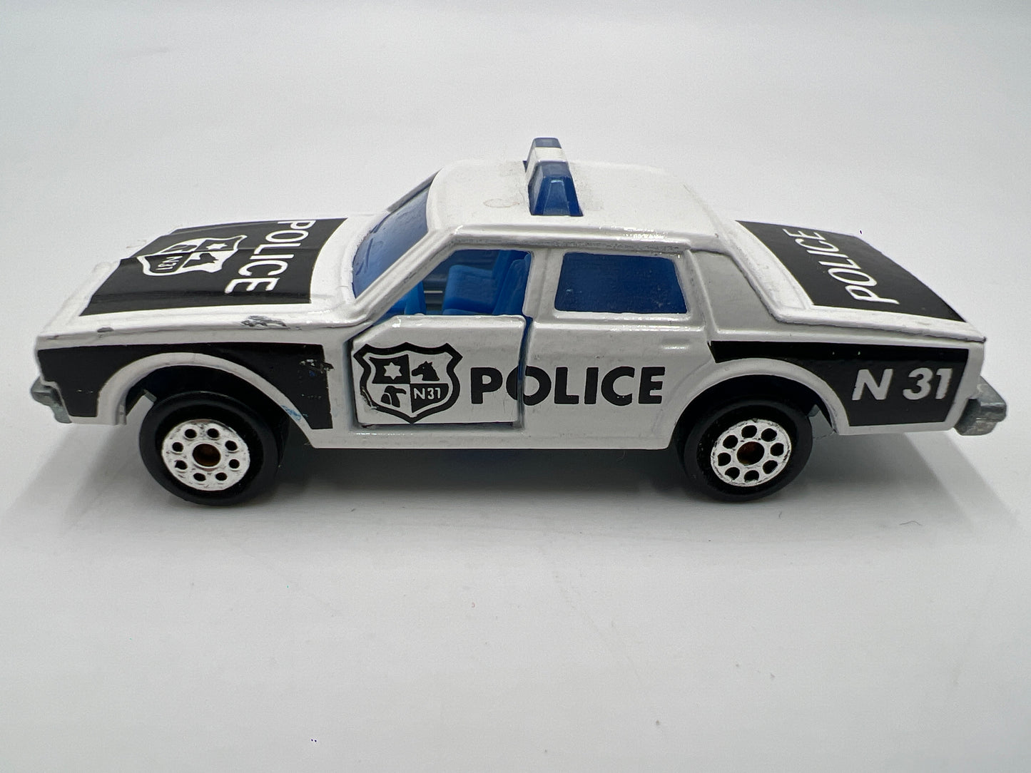 Majorette No. 240 Chevrolet Impala Police White/Black Loose