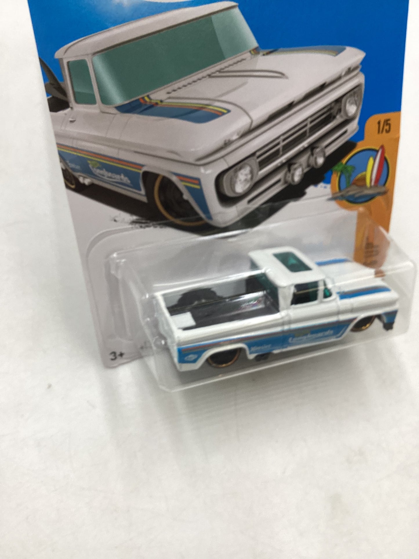 2017 Hot wheels #348 Custom 62 Chevy Pickup 16D