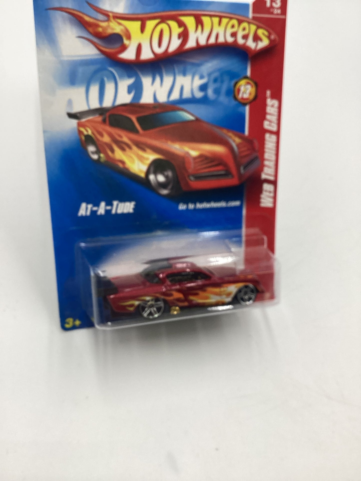 2008 Hot Wheels Web Trading Cars #89 At-A-Tude Red EE2