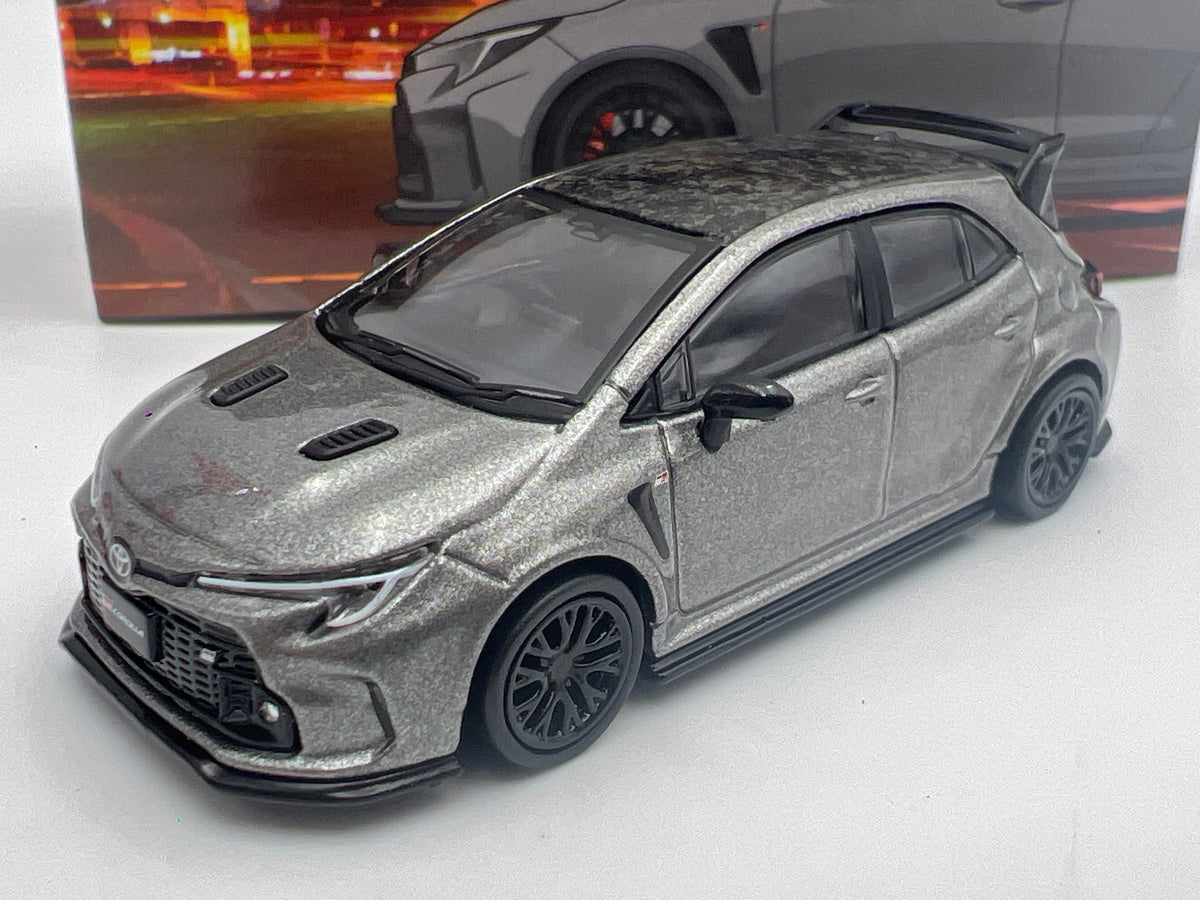 Tarmac TW-66 Toyota GR Corolla Gray W/Oil Can