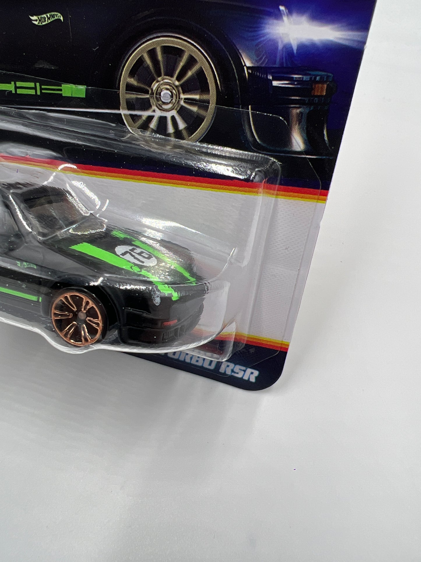 2025 Hot Wheels Neon Speeders #6 Porsche 934 Turbo RSR Black 159A
