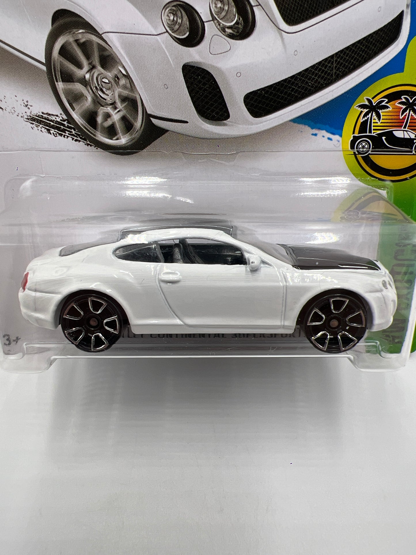 2016 Hot Wheels Exotics #77 Bentley Continental Supersports White 63B