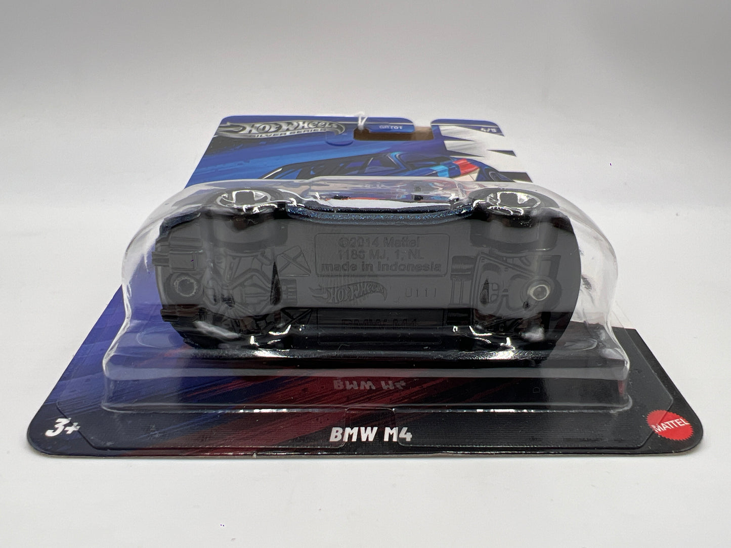2025 Hot Wheels Silver Series BMW Set #4 BMW M4 Dark Blue 154D