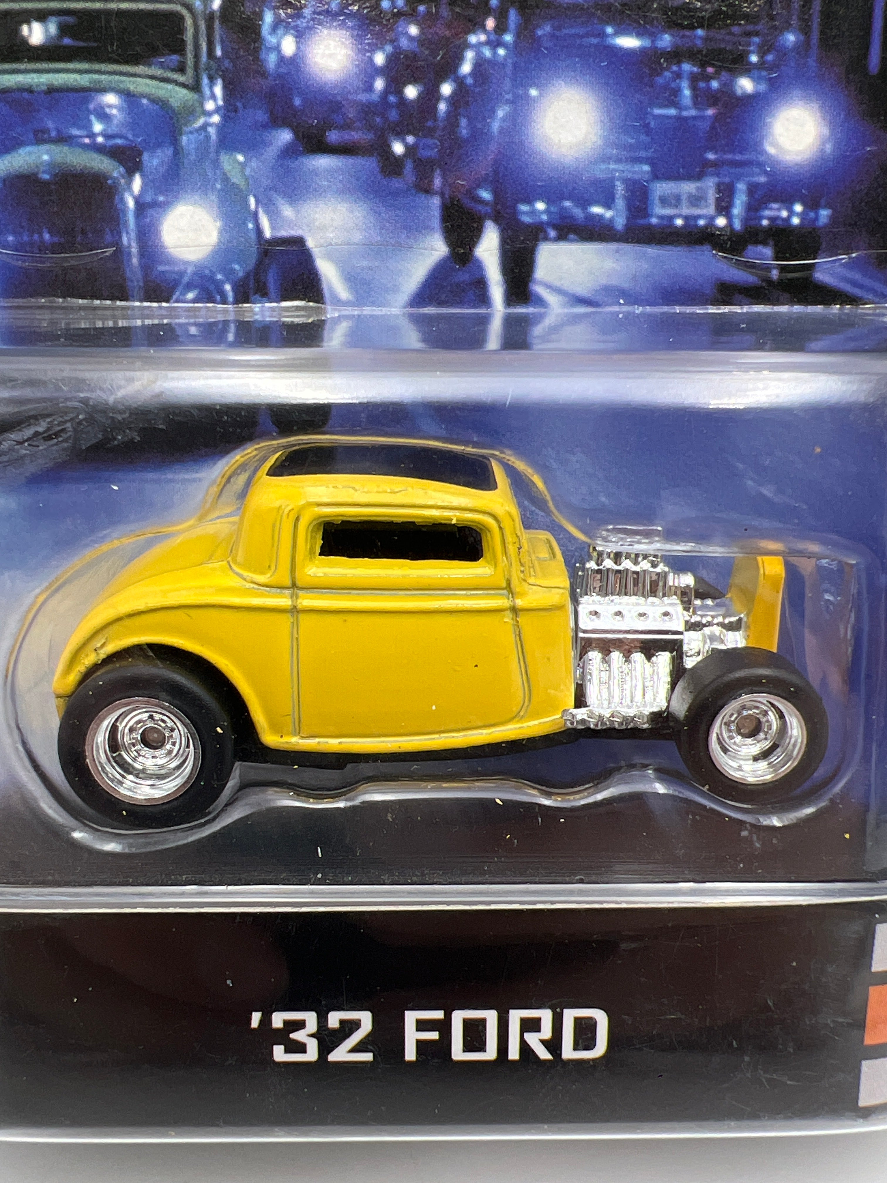 Hot Wheels Retro Entertainment American Graffiti 32 Ford Yellow W