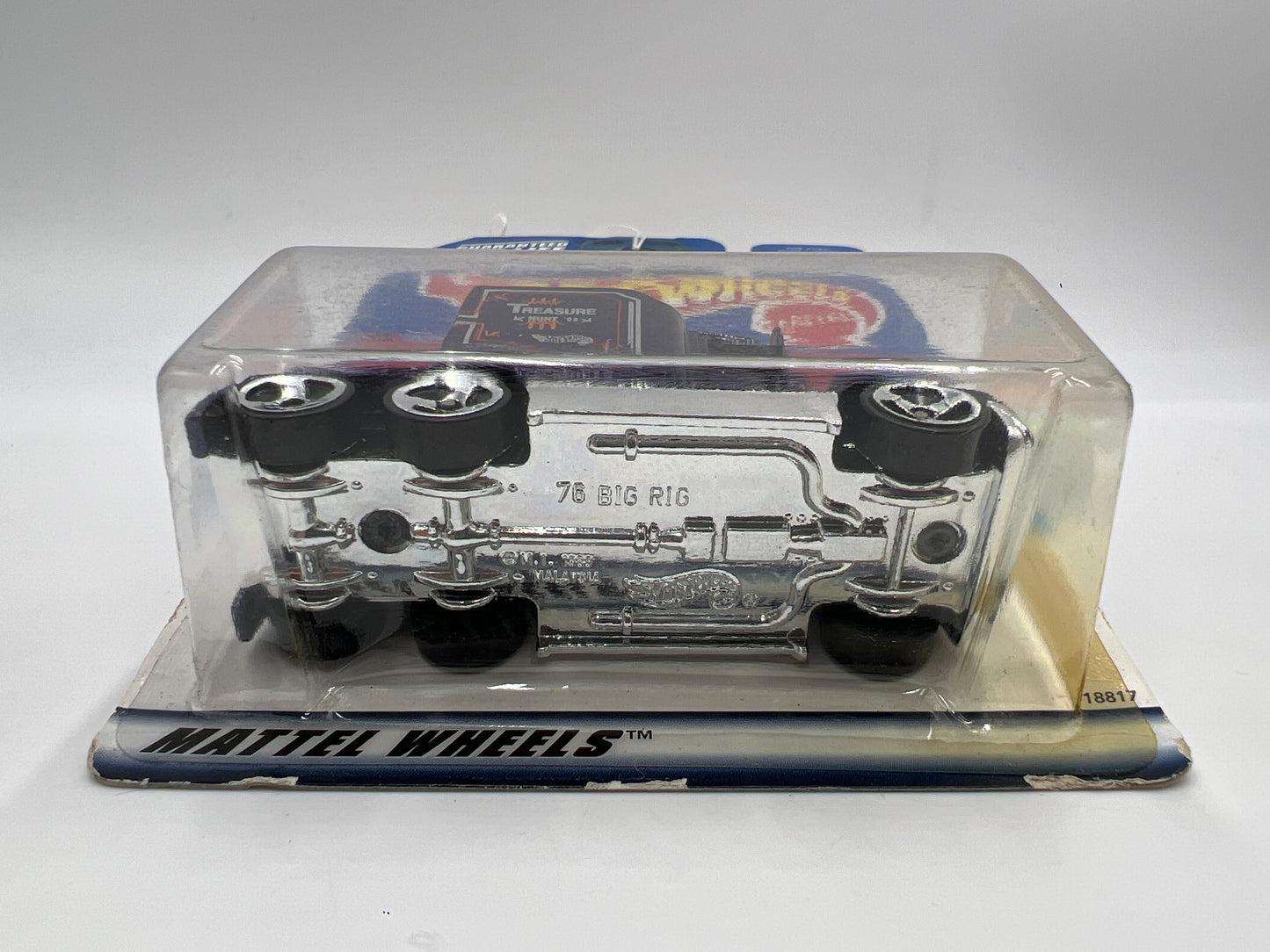 1998 Hot Wheels Treasure Hunt #751 Kenworth T600A Purple Card Not Perfect 282A