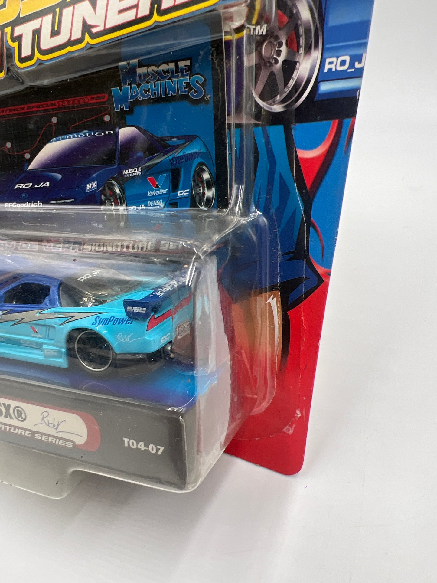 Muscle Machines Muscle Tuners 02 Acura NSX Blue *See Desc*