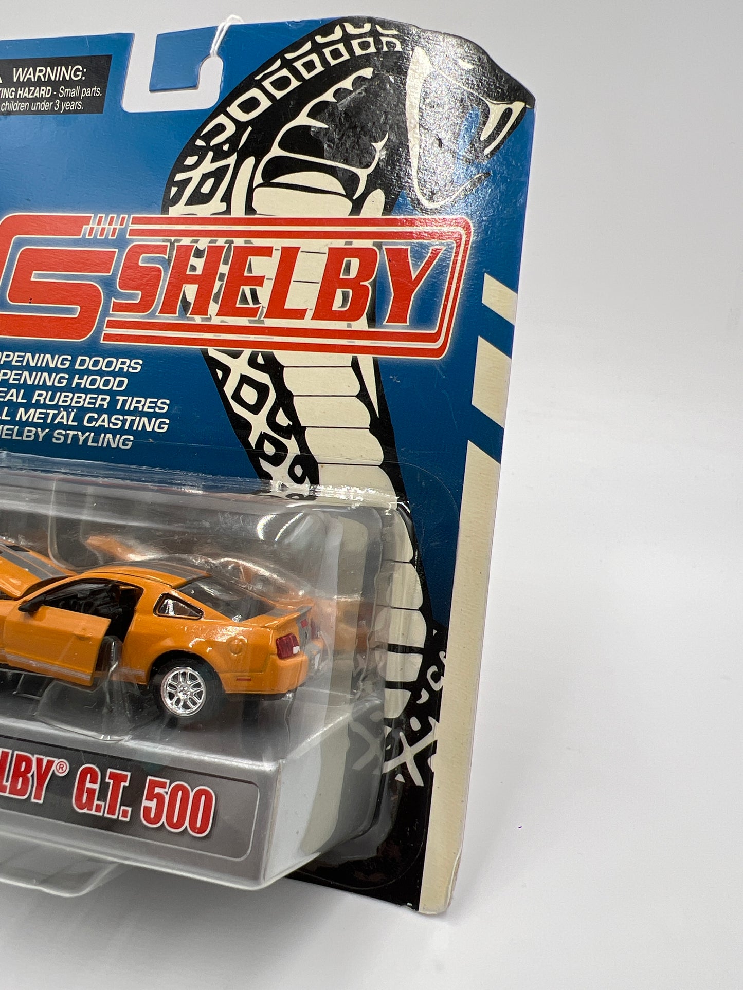 Shelby Collectibles Series 1 2007 Shelby G.T. 500 Orange 185C