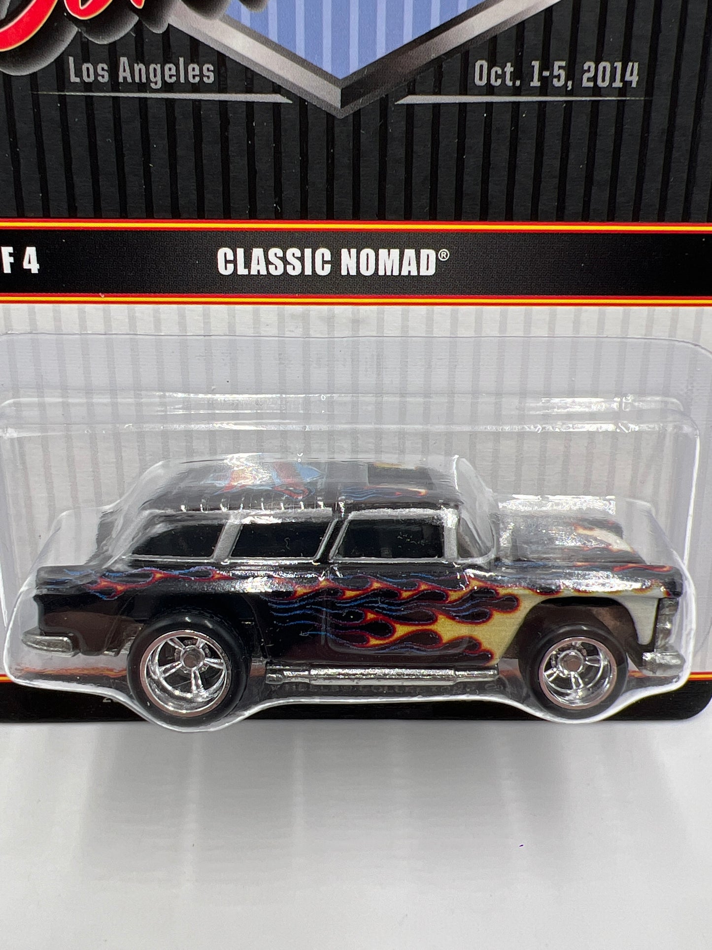 2014 Hot Wheels 28th Annual Collectors Convention LA #1113/2000 Classic Nomad W/Protector