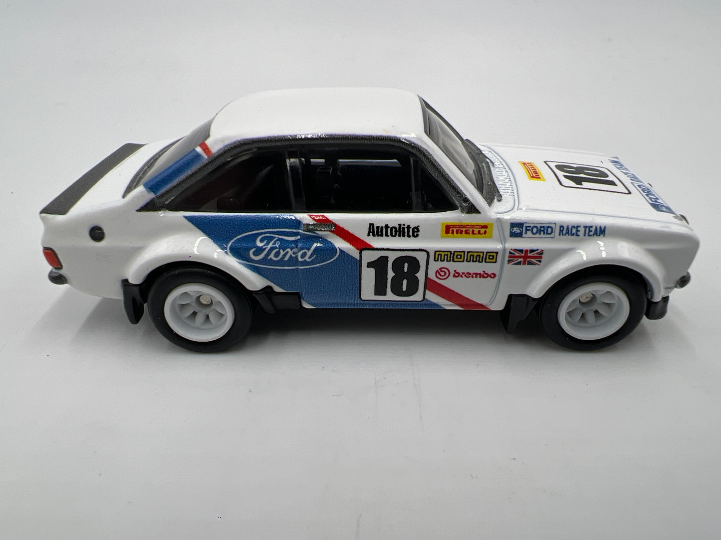 Hot Wheels Diorama Premium 78 Ford Escort RS 1800 MK2 White Loose