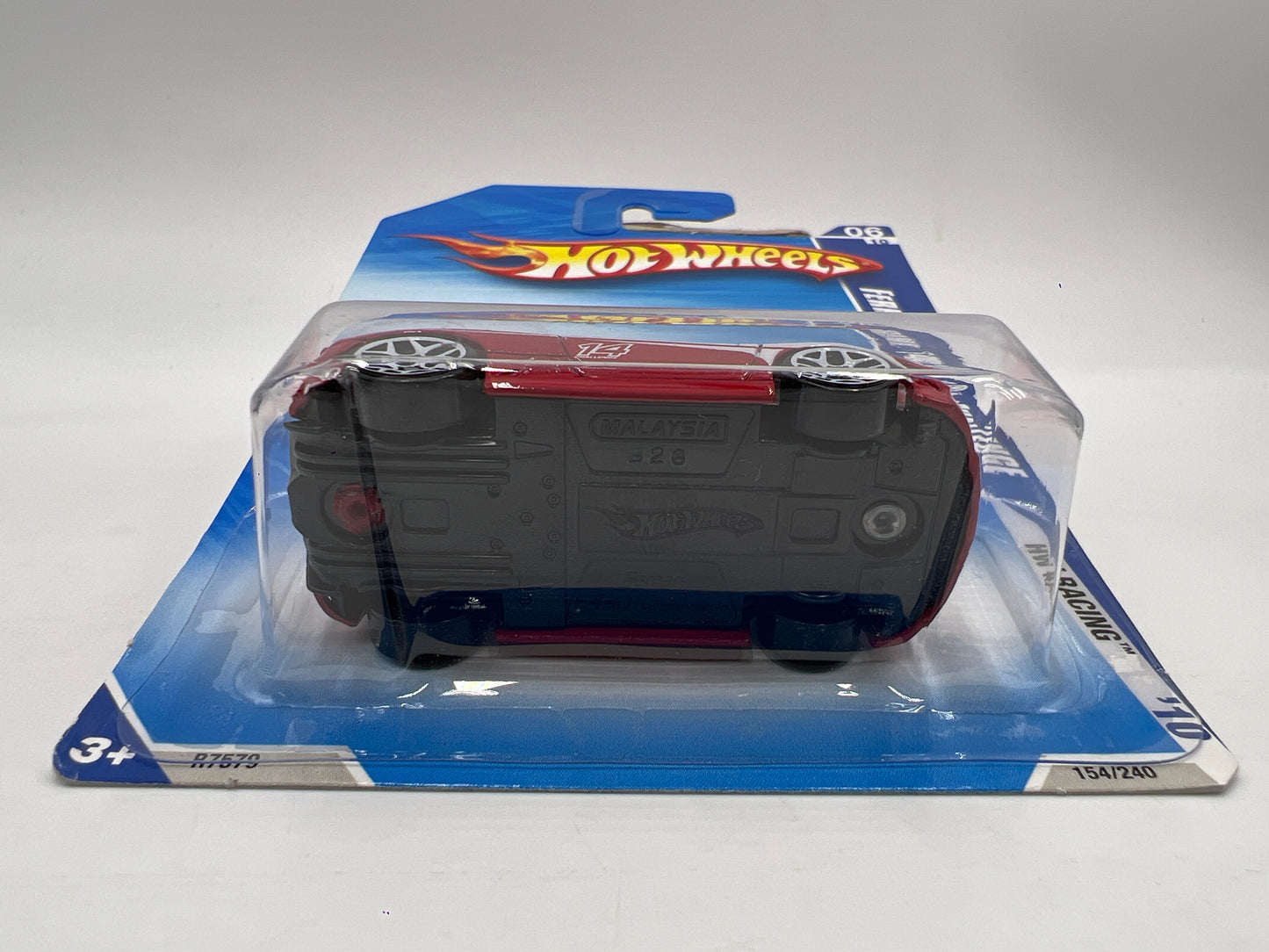 2010 Hot Wheels Racing #154 Ferrari F430 Challenge W/Protector SR