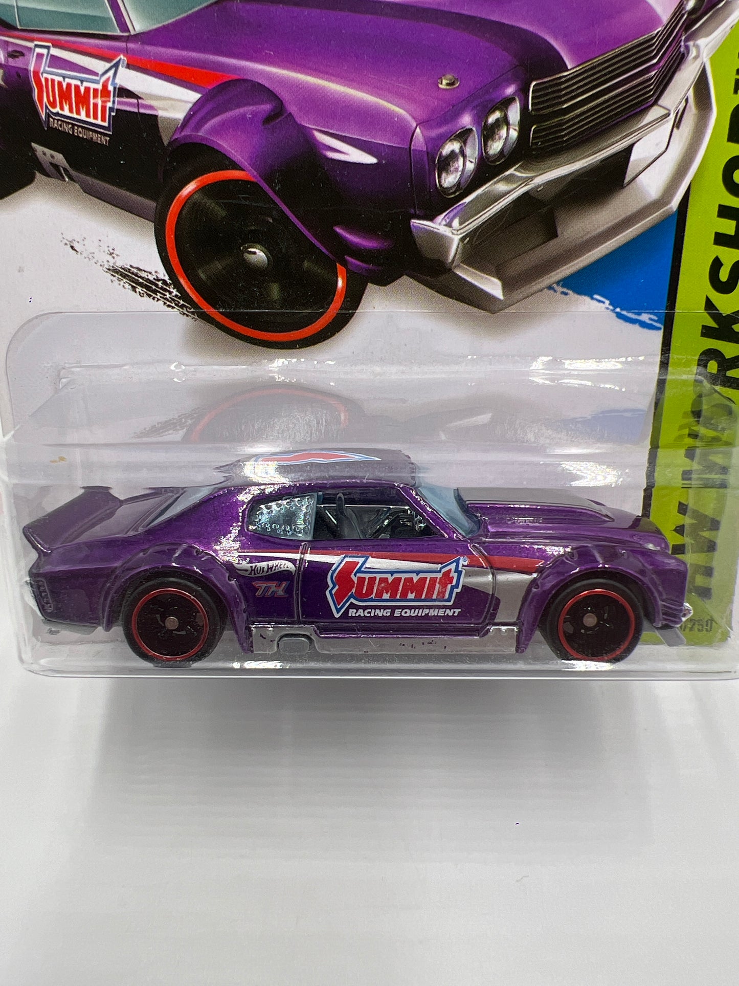 2014 Hot Wheels Super Treasure Hunt #243 70 Chevy Chevelle Summit Purple W/Protector