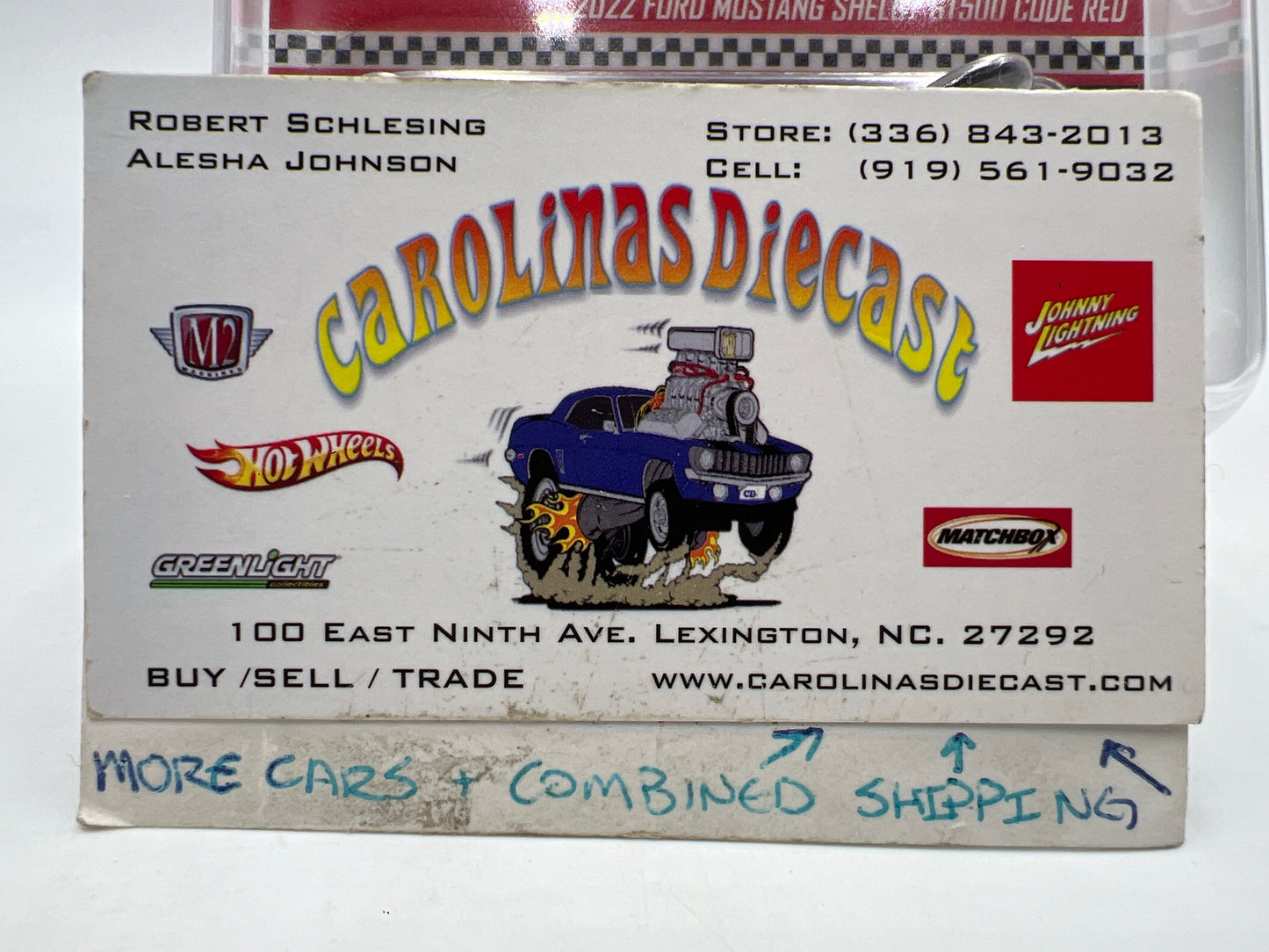 2024 Hot Wheels RLC 2022 Ford Mustang Shelby GT500 Code Red W/Protector