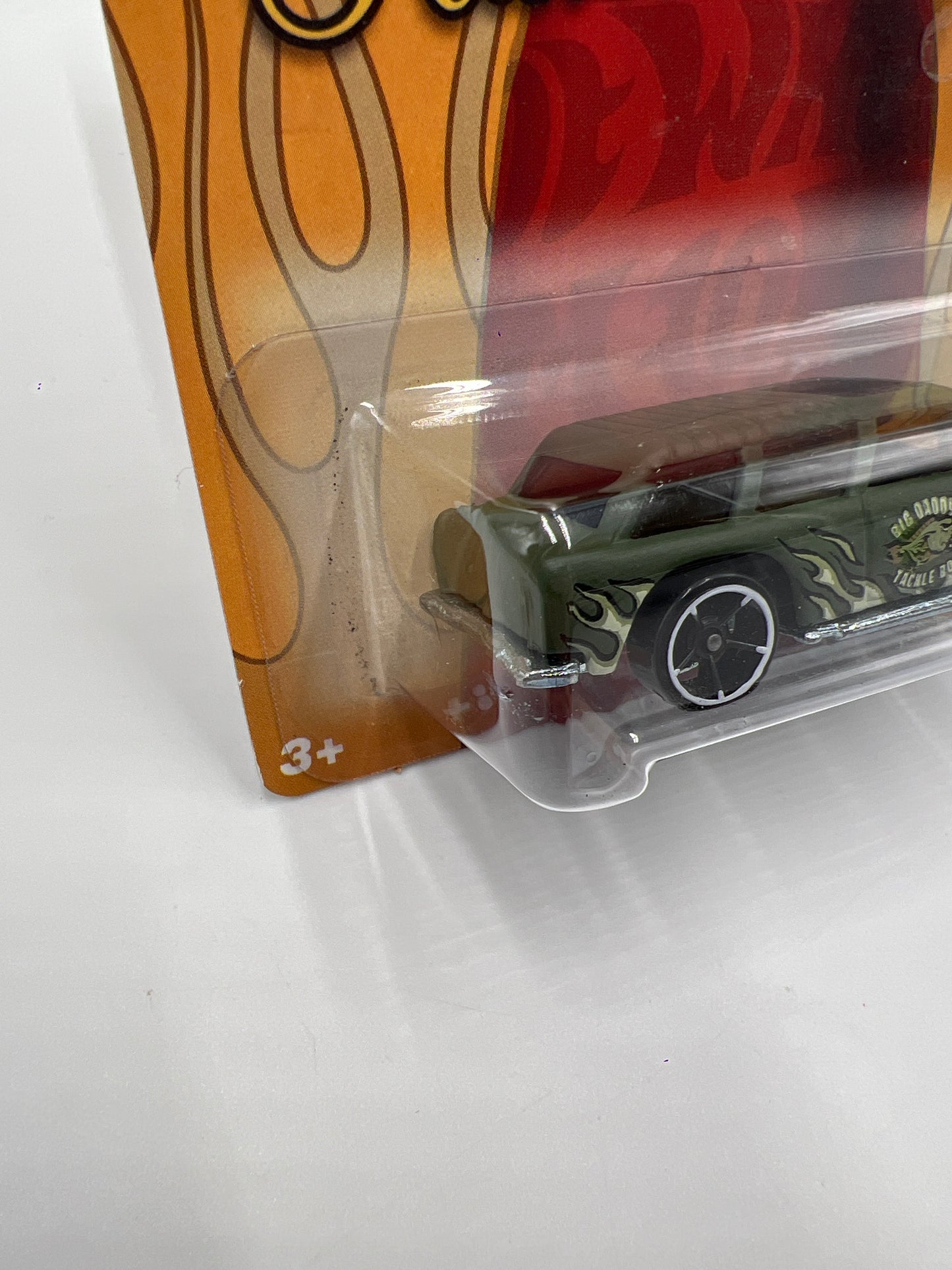2008 Hot Wheels Fathers Day Chevy Nomad Matte Green 160B