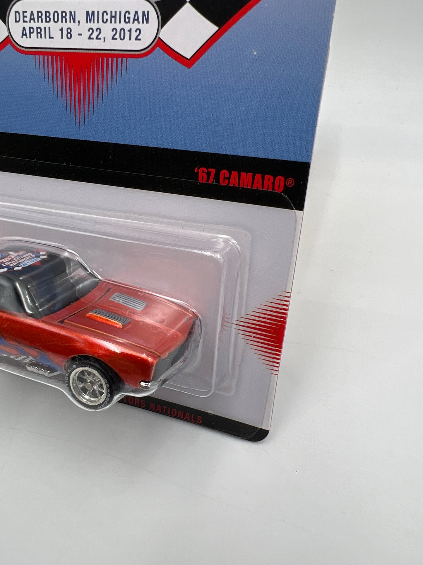 2012 Hot Wheels 12th Annual Collectors Nationals #1983/2000 67 Camaro Orange W/Protector