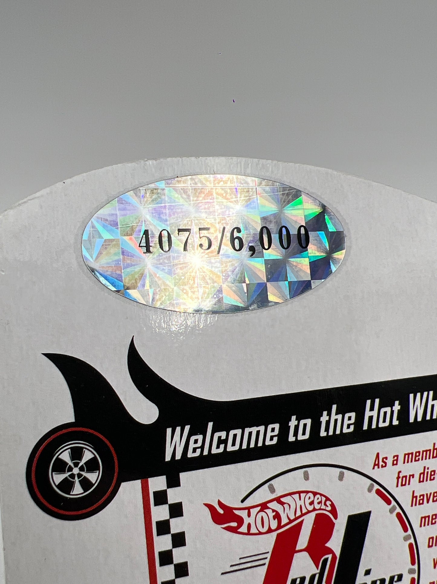 2003 Hot Wheels RLC Club Exclusive Custom Mustang Chrome/Blue Stripes W/Protector